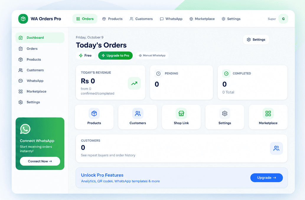 OrderFlow preview